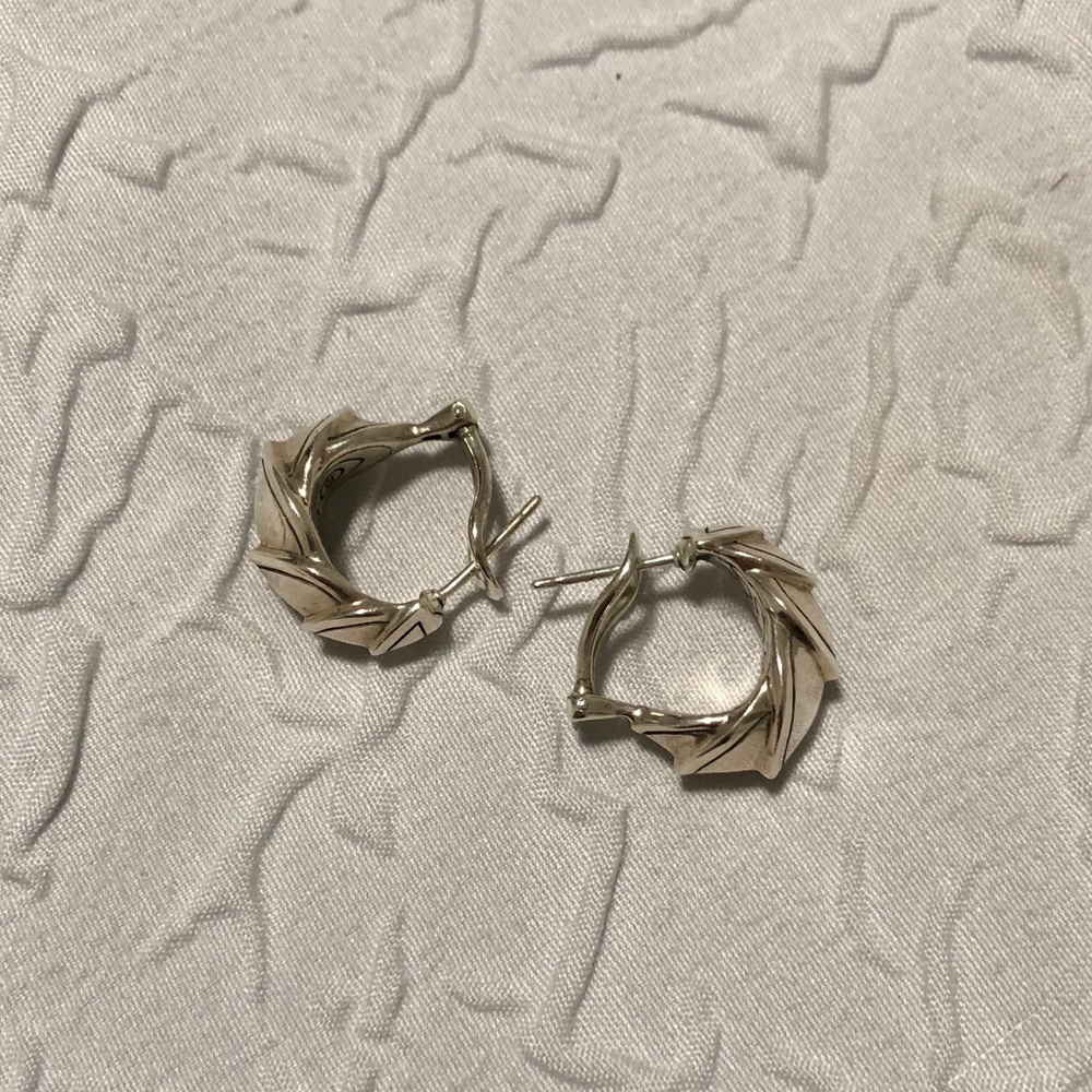 John Hardy Silver Earrings